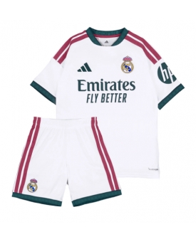 Billige Fotballdrakt Real Madrid Replika Hjemmedraktsett Barn 2026-27 Kortermet (med bukser)